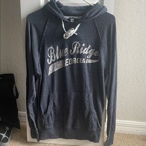 Blue Ridge Georgia Men's Navy Hoodie